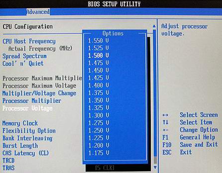 BIOS-CPUvoltage