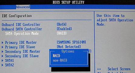 BIOS-sataRAID