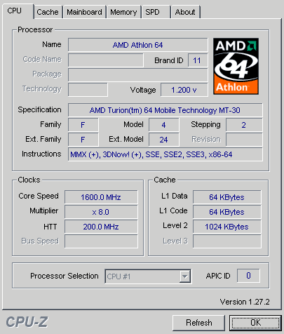 cpuz cpu