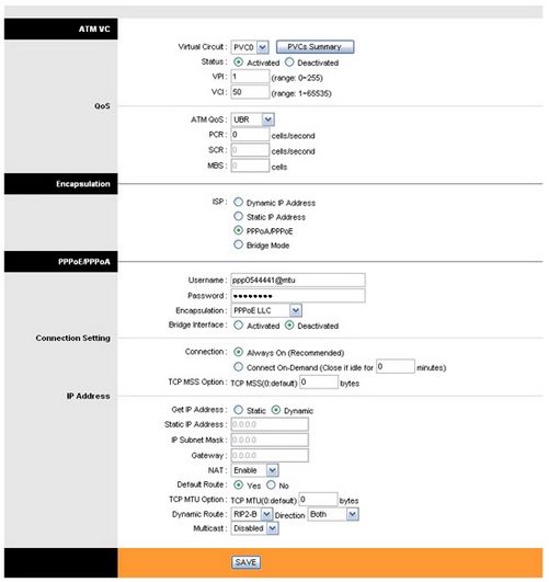      ADSL2+  ORIENT WAR 25TC?