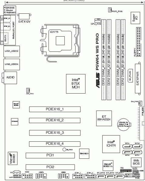     ASUS P5W64-WS Pro