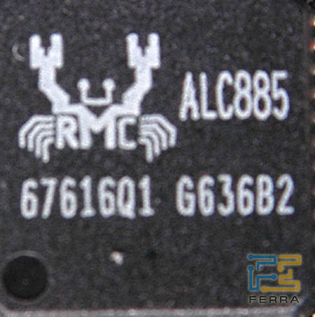   Realtek ALC885