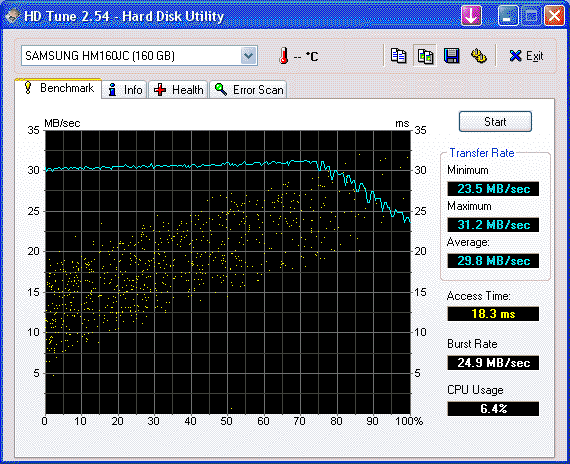    HD Tune 2.54